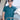 Solid Bluish Cyan Regular Fit Polo T-shirt