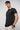 black polo t-shirt