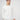 Lightweight Long Sleeve White Polo T-shirt