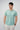 Slim Fit Poly Cotton Green Polo T-shirt